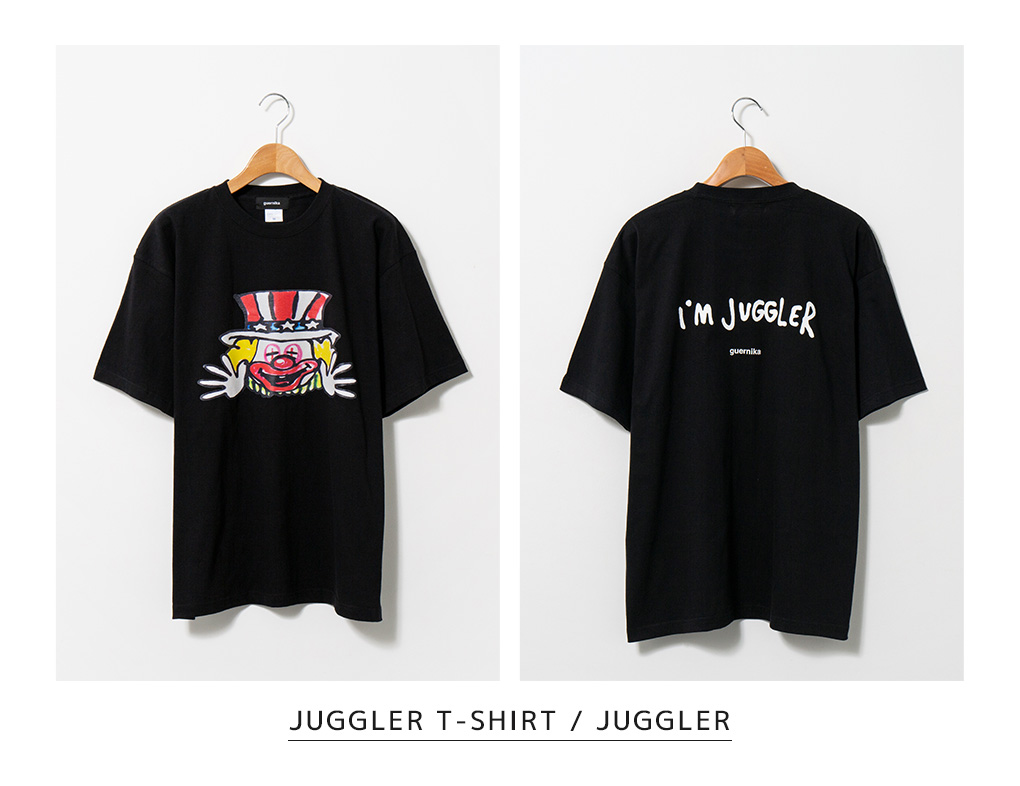 JUGGLER×guernika_T-shirt