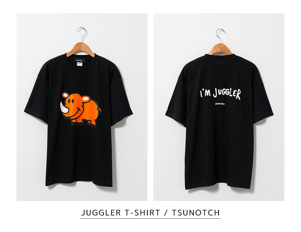 JUGGLER×guernika_T-shirt