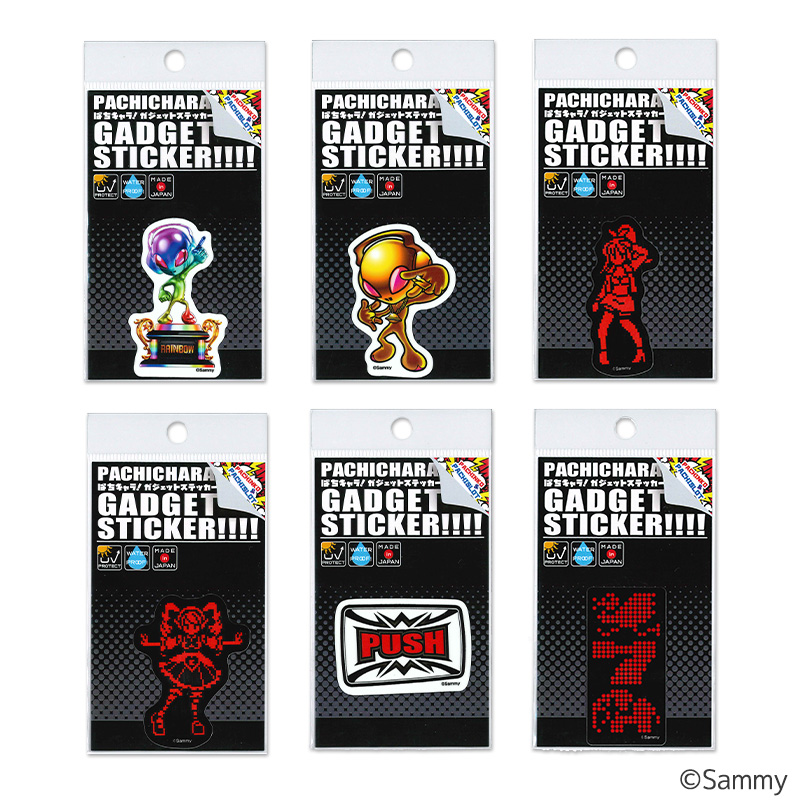 【発送予定　12/22～】ぱちキャラ！ガジェットステッカー（Sammy）