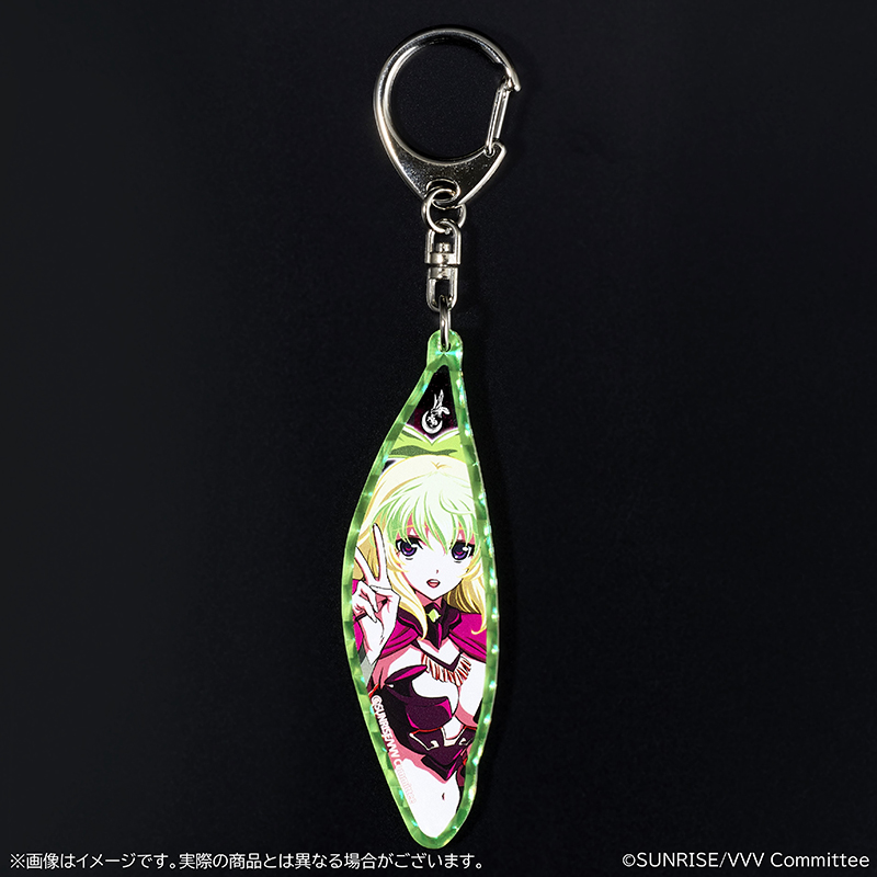 【12月19日受注締切～3月下旬出荷】革命機ヴァルヴレイヴ　筐体デザインモチーフホログラムアクリルキーホルダー