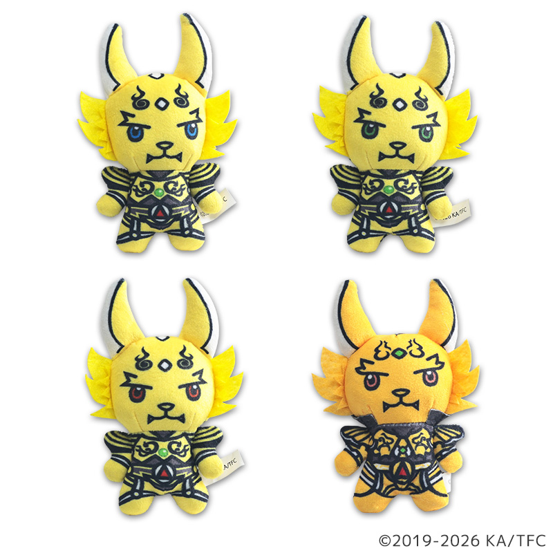 【黄金騎士ガロ】miniGAROミニぬいぐるみ（冴島雷牙・冴島鋼牙・冴島大河・翔）